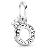 Charm Colgante Corona pandora plata 399043C00 | Joyería River