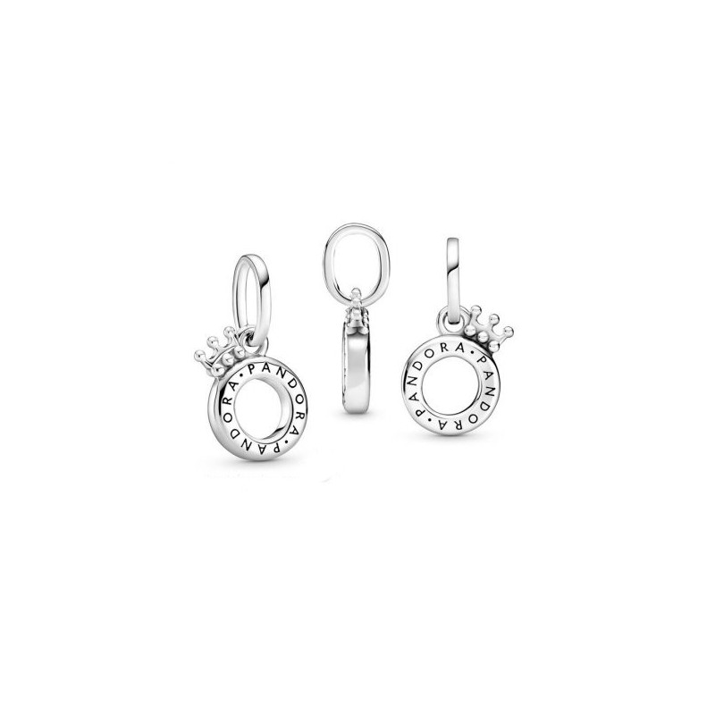 Charm Colgante Corona pandora plata 399043C00 | Joyería River