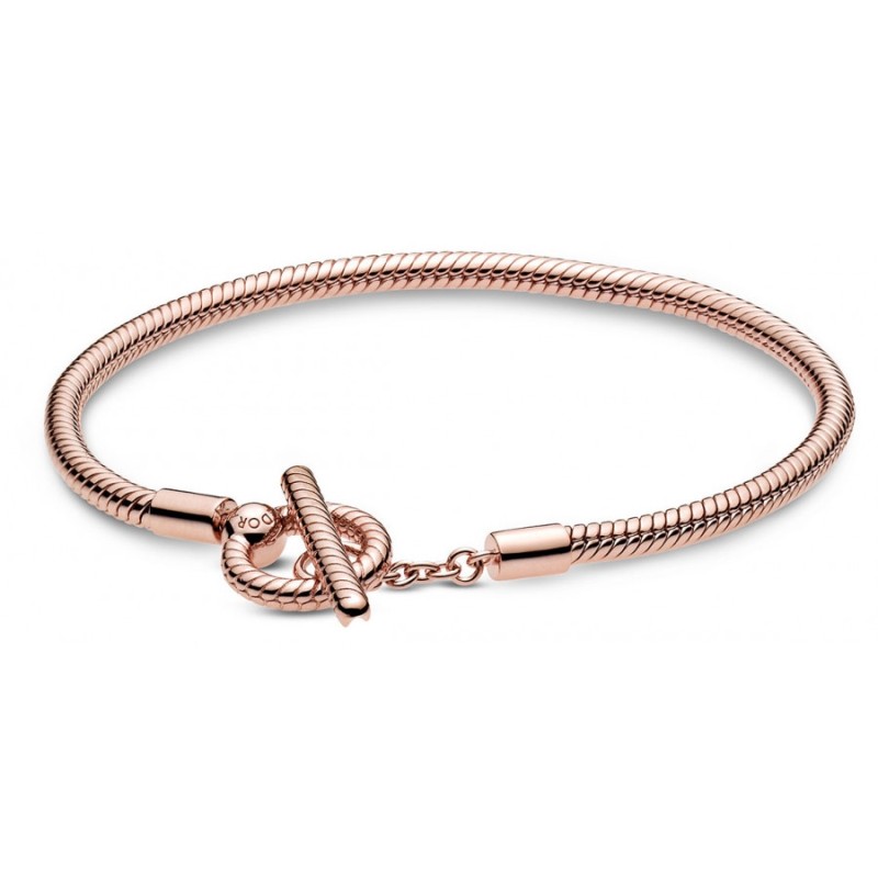Pulsera Moments Rosé Cadena de Serpiente con cierre en T 589087C00 ...