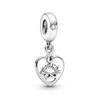 Charm Colgante plata Corazón "Amigos Para Siempre" 799294C01 | Joye...