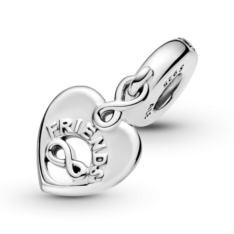 Charm Colgante plata Corazón "Amigos Para Siempre" 799294C01 | Joye...