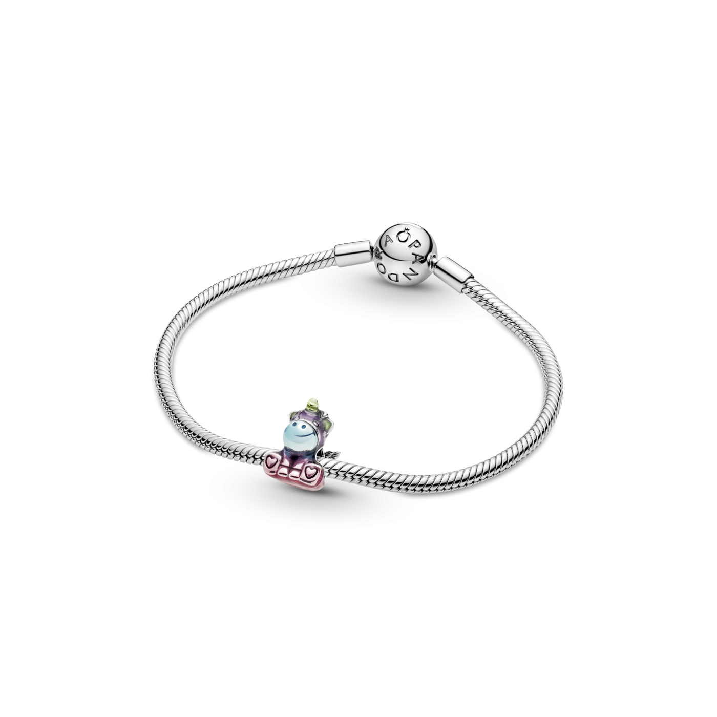 Charm plata Bruno El Unicornio Colores Vistosos 799353C01 | Joyería...