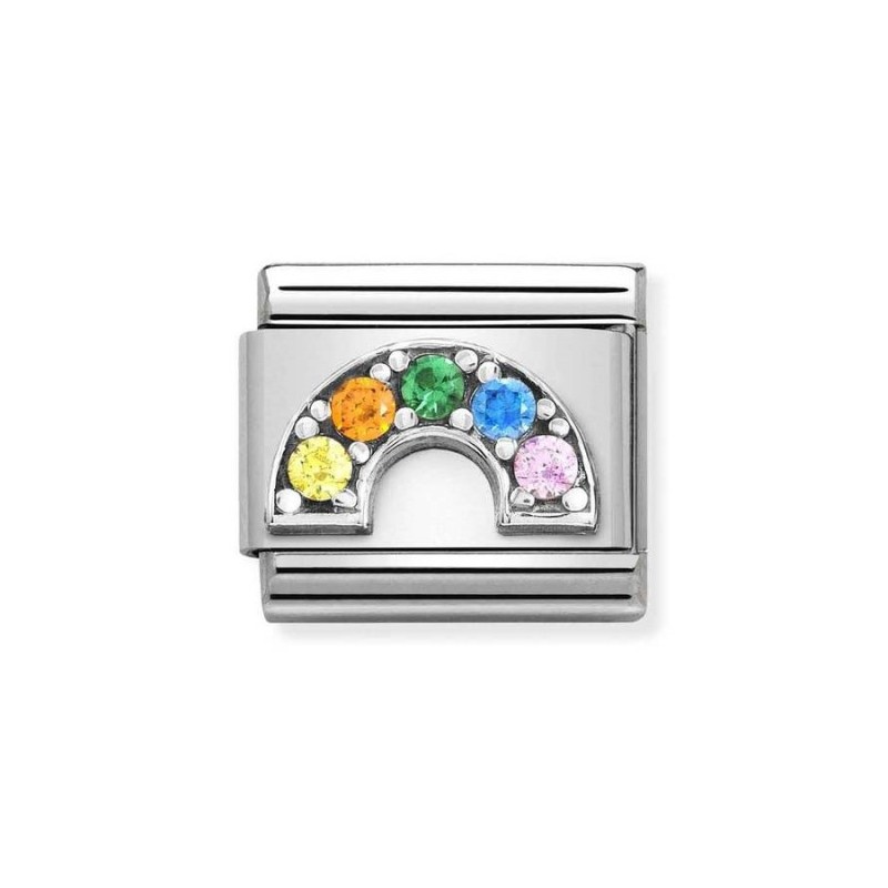 Link Acero y Plata " Arco Iris" 330323 01 | Joyería River