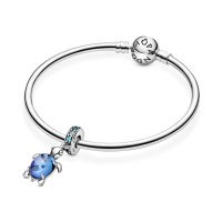 Charm Colgante plata Tortuga Marina con Murano 798939C01 | Joyería ...