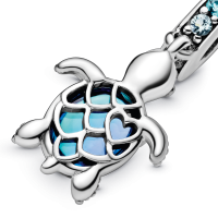Charm Colgante plata Tortuga Marina con Murano 798939C01 | Joyería ...