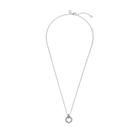 Collar Colgante Doble Círculo 399487C01-45 | Joyería River