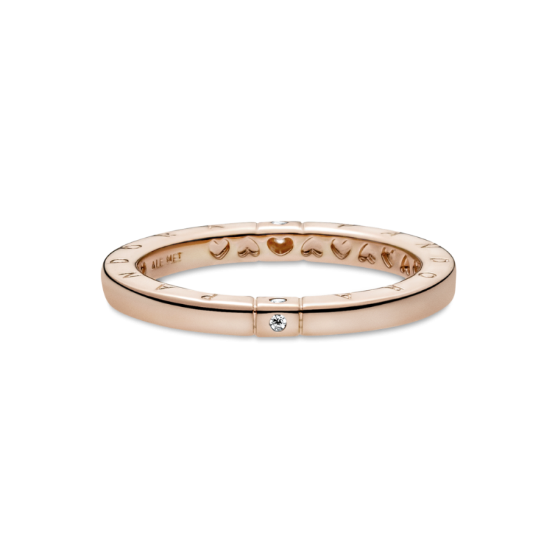 Anillo Logotipo & Corazones 189482C01 | Joyería River