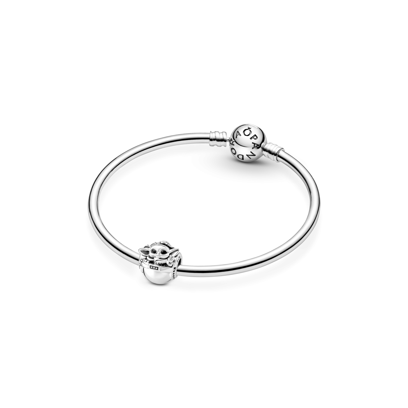 Charm Pandora en plata de ley Grogu & Cuna de Star Wars 799511C01