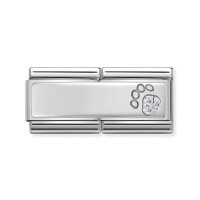 Link Nomination Doble Grabable Huella Mascota 330731 13 | Joyería R...