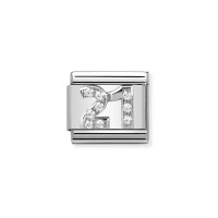 Link Nomination Acero y plata "21" 330304 19 | Joyería River