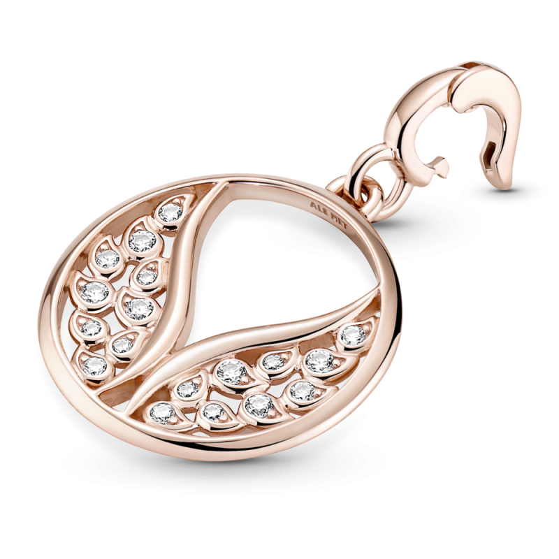 Medallón Pandora Me Rose "Alas Ardientes" 789672C01 | Joyería River