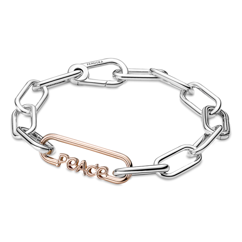 Eslabón Pandora Me Largo Doble Rose "Peace" 789698C00 | Joyería River