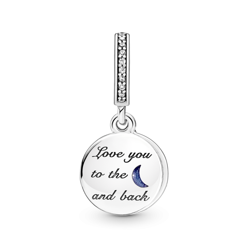 Charm Pandora Colgante Doble Árbol & Luna de la galaxia 799645C01 |...