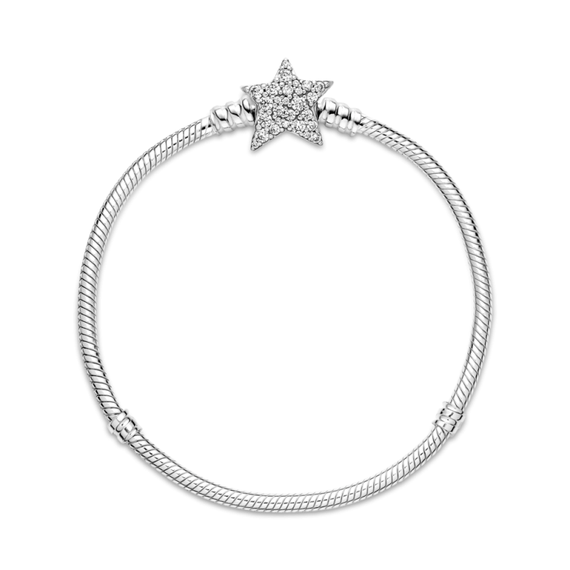 Pulsera Pandora Moments Cierre Estrella Asimétrica 599639C01 | Joye...