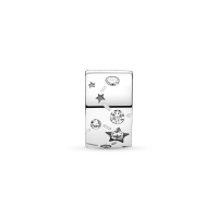 Clip Plata Pandora Estrellas & Galaxia 790010C01 | Joyería River