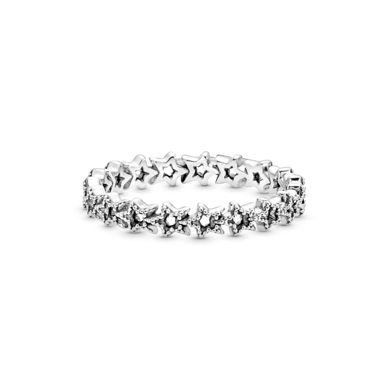 Anillo Pandora Banda de Estrellas Asimétricas 190029C00 | Joyería R...