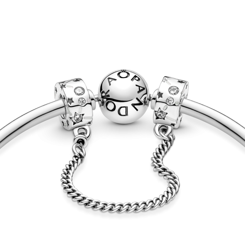 Cadena Seguridad Pandora Estrellas & Galaxia 790011C01-05 | Joyería...