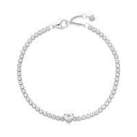 Pulsera Pandora Plata Corazón Brillante 590041C01 | Joyería River