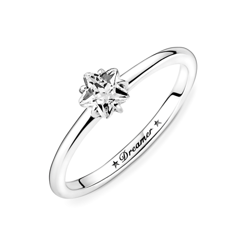 Anillo Pandora Solitario Estrella Brillante Celestial 190026C01 | J...