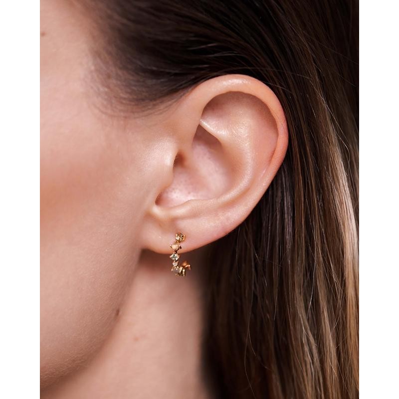 Pendientes PdPaola Glory Dorado AR01-220-U | Joyería River