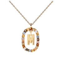 Collar PdPola letra "M" CO01-272-U | Joyería River