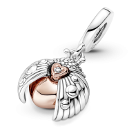 Charm Pandora Colgante Plata y Rosé Mariquita & Corazón Club 2022 7...