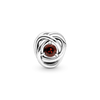 Charm Pandora Círculo Eternity Rojo 790065C06 | Joyería River