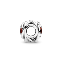Charm Pandora Círculo Eternity Rojo 790065C06 | Joyería River