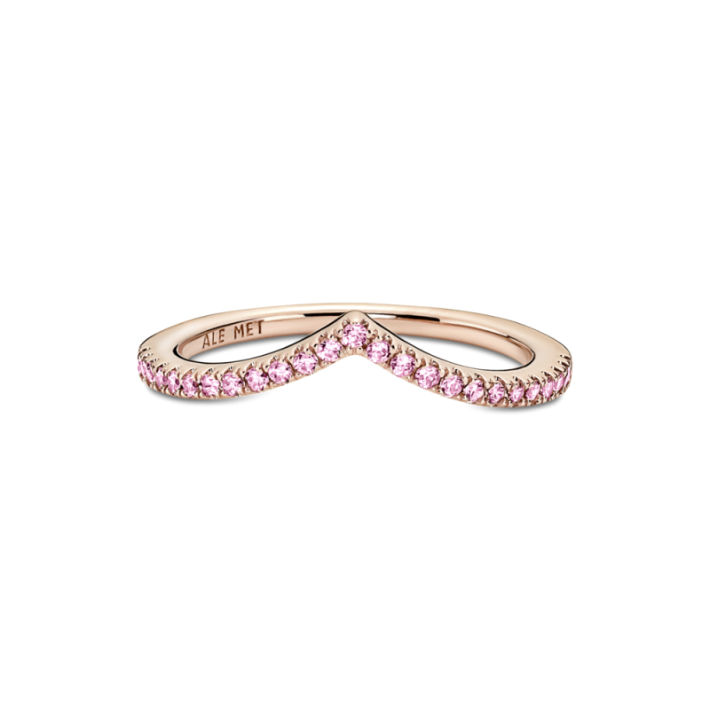 Anillo Pandora Timeless Deseo Reluciente Rosa 186316C02 | Joyería R...