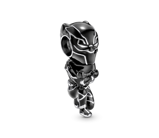 Charm Pandora en plata de ley Pantera Negra Los Vengadores de Marvel 790783C01