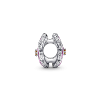 Charm Pandora plata Flor Pensamiento Rosa 790777C01 | Joyería River