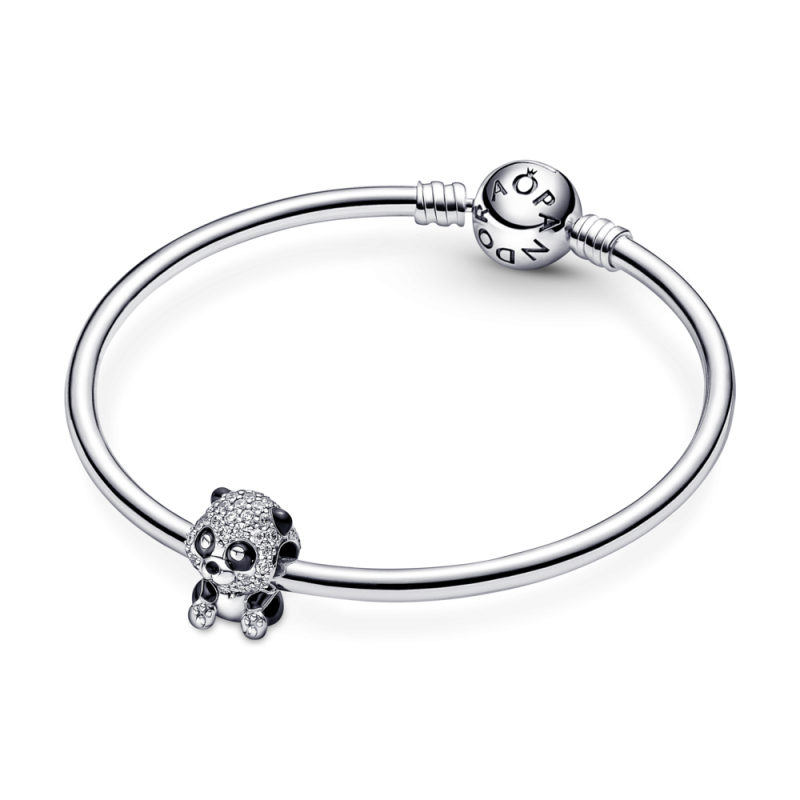 Charm Pandora plata Panda Brillante 790771C01 | Joyería River