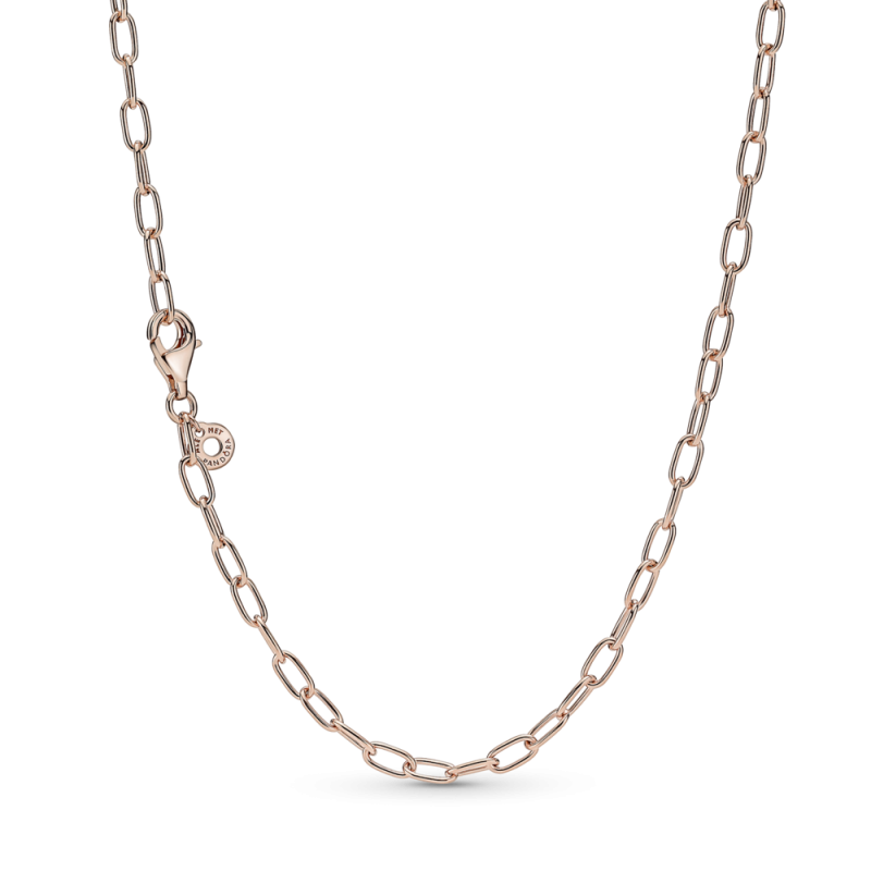 Cadena Pandora de Eslabones Rosé 389410C00 Joyería River