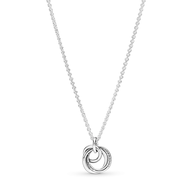 Colgante plata Círculo Familiar Siempre 391455C01 | Joyería River