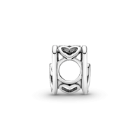 Charm plata Corazones Infinitos Entrelazados 790800C00 | Joyería River