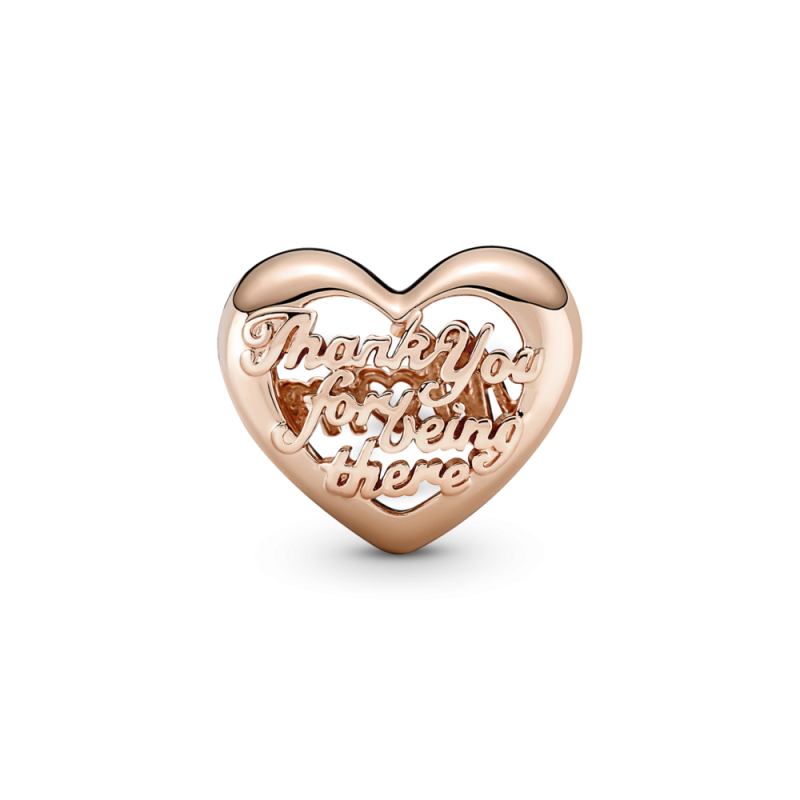 Charm rosa Corazón Gracias Mamá 781451C00 | Joyería River