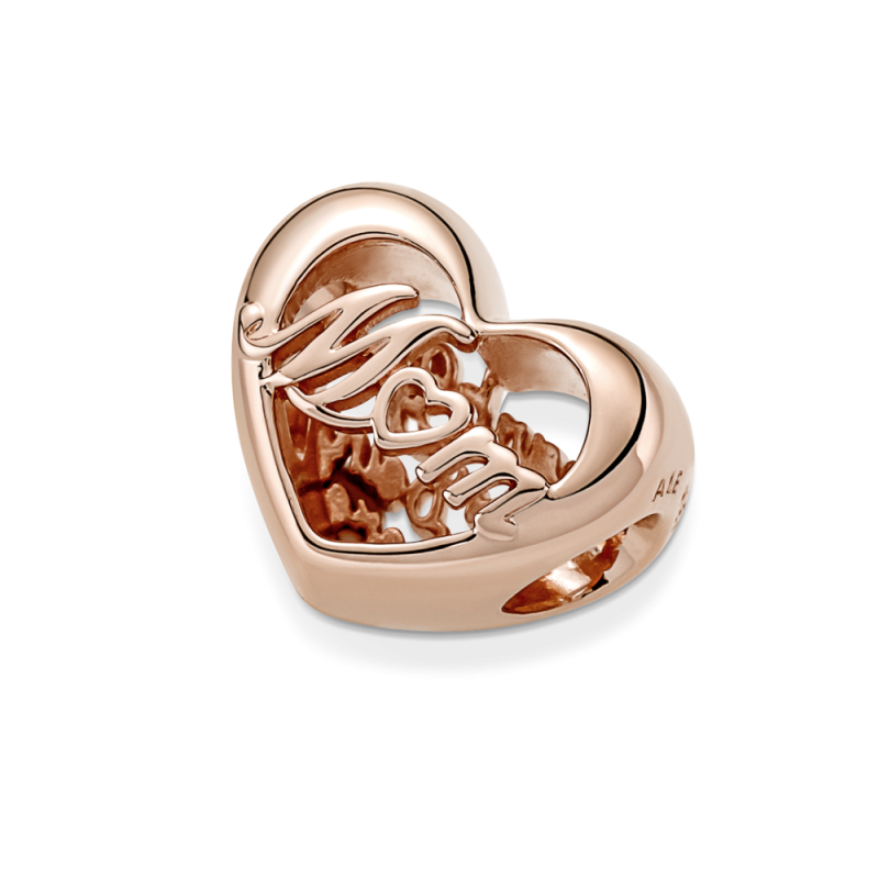 Charm rosa Corazón Gracias Mamá 781451C00 | Joyería River