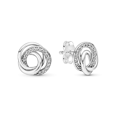 Pendientes plata Círculo Familiar Siempre 291076C01 | Joyería River
