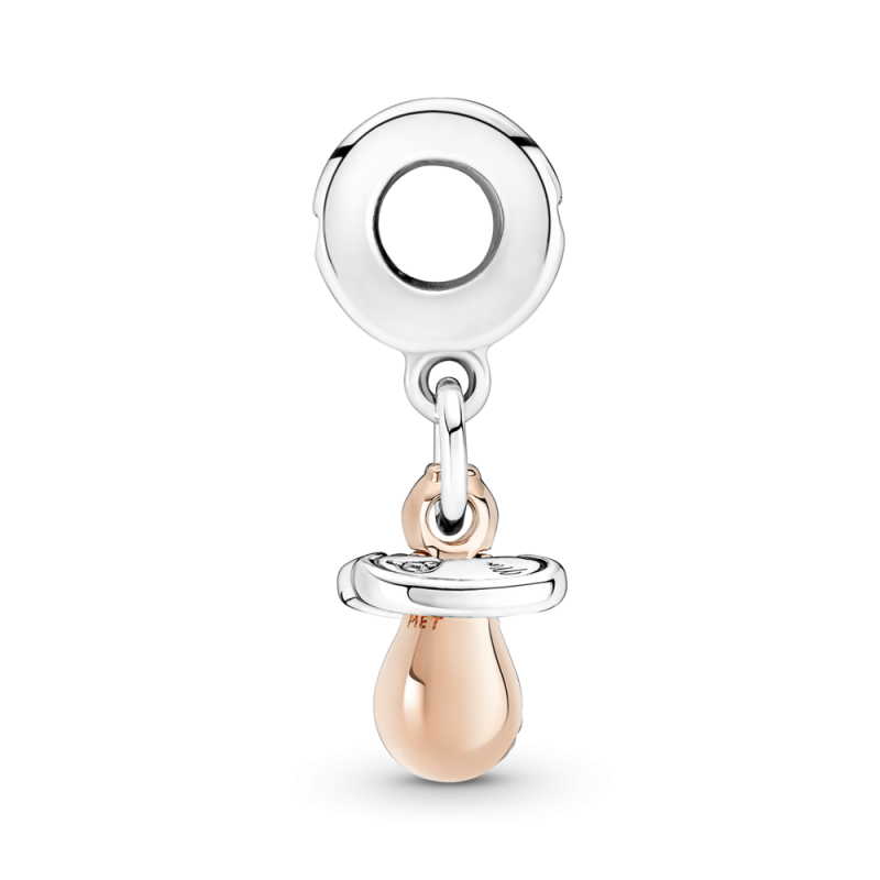 Charm Colgante Chupete Bebé Rosa 781490C01 | Joyería River