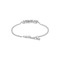 Pulsera Pandora plata Corazones Sin Fin Brillantes 591162C01 | Joye...