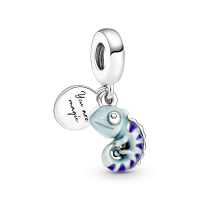 Charm Colgante Pandora plata Camaleón que cambia de color 791676C01...