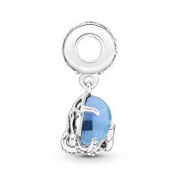 Charm Pandora Colgante plata Pulpo Cristal de Murano 791694C01 | Jo...