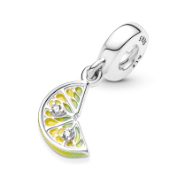 Charm Pandora Colgante plata Rodaja de Limón Brillante 791696C01 | ...