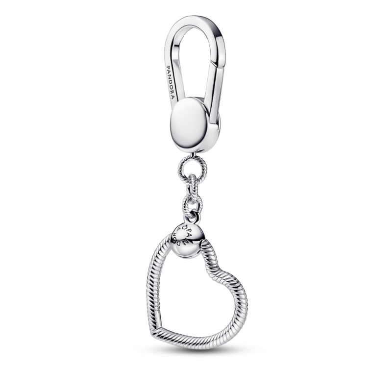 Colgante Pandora de bolso para charms pequeño Pandora Moments plata...