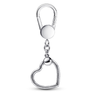 Colgante Pandora de bolso para charms pequeño Pandora Moments plata...