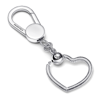 Colgante Pandora de bolso para charms pequeño Pandora Moments plata...