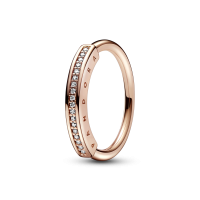 Anillo Pandora Signature I-D Pavé 182283C01 | Joyería River