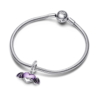 Charm Colgante Pandora plata Corazón de Vampiro con Alas 792290C01 ...