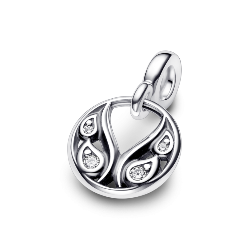 Mini Colgante Alas Plata Circonita Pandora Me 792296C01 | Joyería R...
