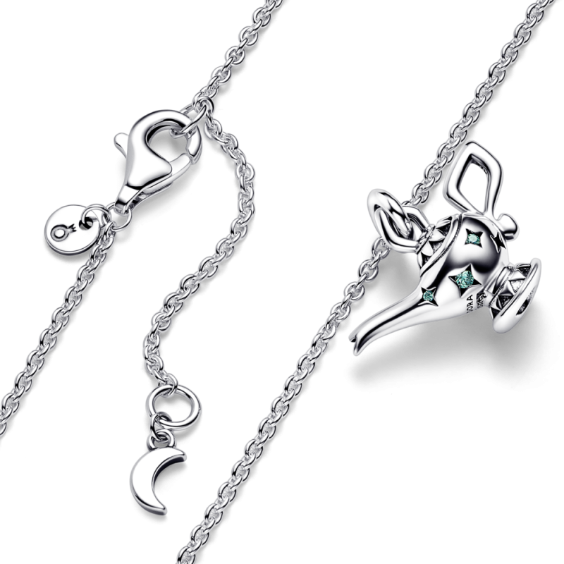 Collar plata Lámpara Mágica de Aladdin Disney x Pandora 392347C01 |...